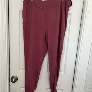 Susan Graver “weekend” Women's Mauve Jogger Pants